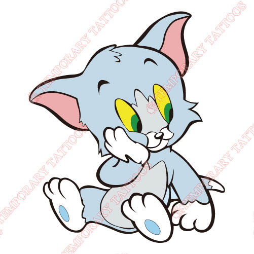 Tom and Jerry Customize Temporary Tattoos Stickers NO.901